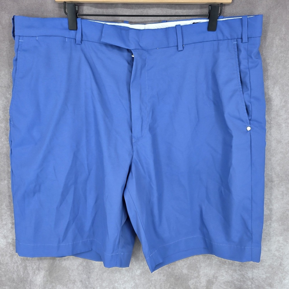 RLX Ralph Lauren Performance Golf Shorts Men's 40  Blue Preppy 9.5" Inseam